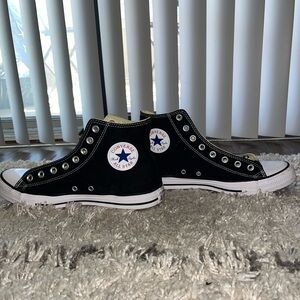Converse Black High-Top Sneakers - Men’s 9.5